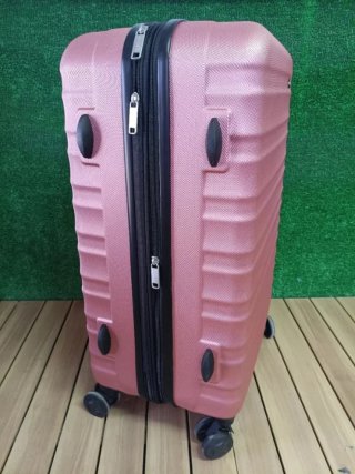 Amazon Basics Maleta Rígida Mediana - 68 cm Rosa
