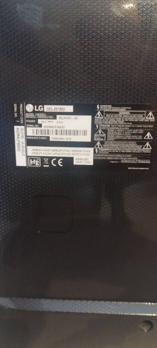 Televisor LG 32 Negro