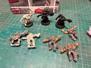 Wulfen metal + extras Warhammer 40k OOP