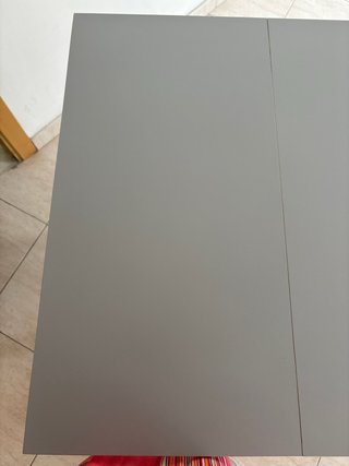 Mesa de cocina plegable gris