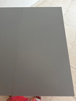 Mesa de cocina plegable gris