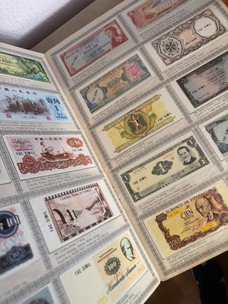 Álbum Billetes del Mundo DIDEC