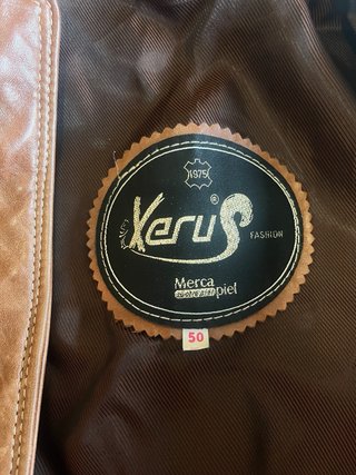 Chaqueta de piel Keri Talla 50 Marrón