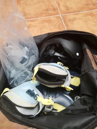 Patines en Línea Talla 31-34 + Protecciones
