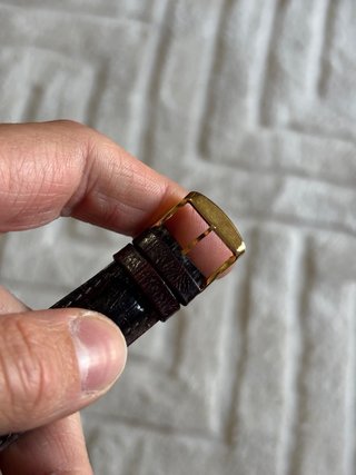 Tissot PR 50 Orologio Vera Pelle Vintage 36mm