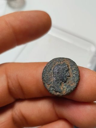 Moneda Romana Denario Alejandro Severo