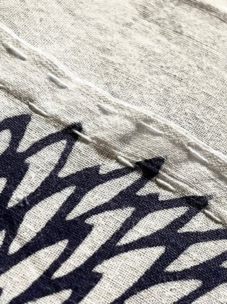 Kimono Yukata Japonés Vintage Costura a Mano