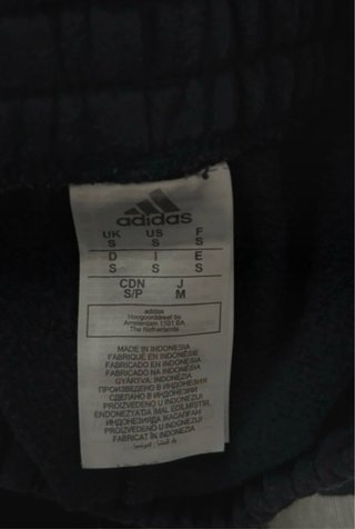 Pantalón Adidas Negro con Rayas Blancas