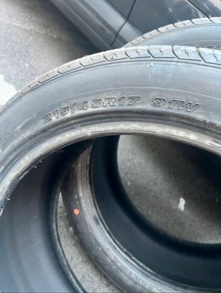 8 Neumáticos 215/45 R17 91W