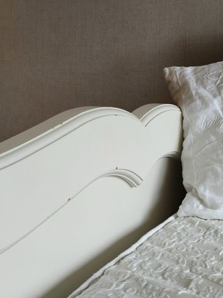 Cama nido blanco roto. Madera  Con colchón