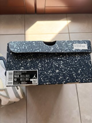 Jordan 4 Blu/Bianco