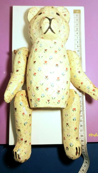 Oso decorativo vintage