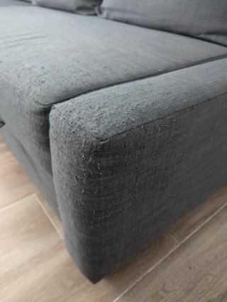 Sofá Cama Chaiselongue Friheten Ikea Gris