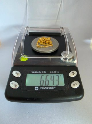 Cadena Figaro Oro 18k