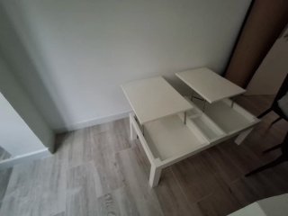 Mesa comedor ampliable + 6 sillas + mesita de cent