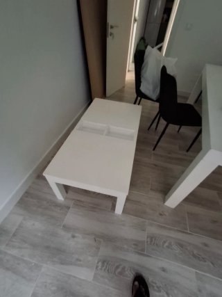 Mesa comedor ampliable + 6 sillas + mesita de cent