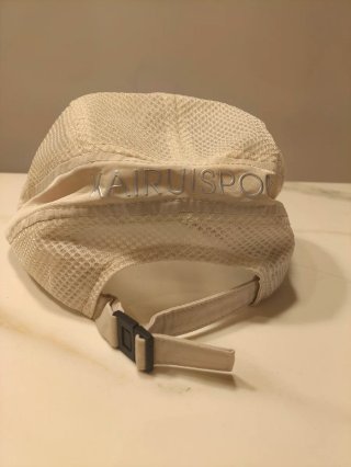 Gorra Kairuisport Transpirable Blanca/Crudo