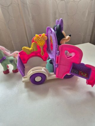 Coche Juguete Minnie Mouse Rosa