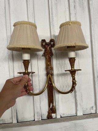 Apliques de pared antiguo bronce