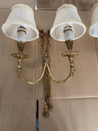 Apliques de pared antiguo bronce