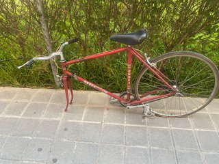 Bicicleta Orbea Roja Vintage