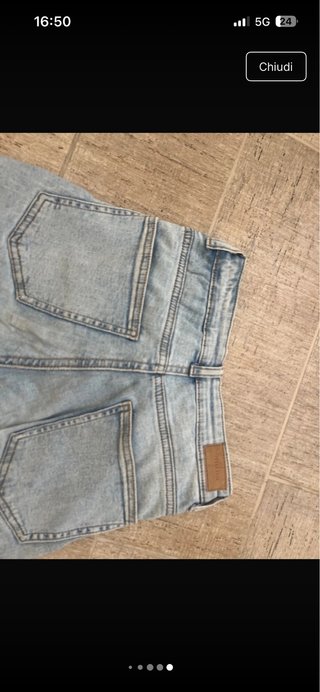 Jeans skinny blu