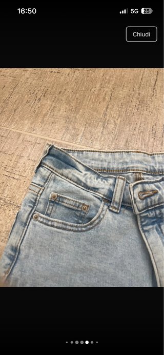 Jeans skinny blu