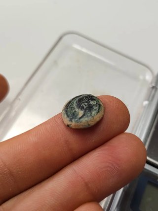 Moneda Ibera Castulo Jaen Antigua