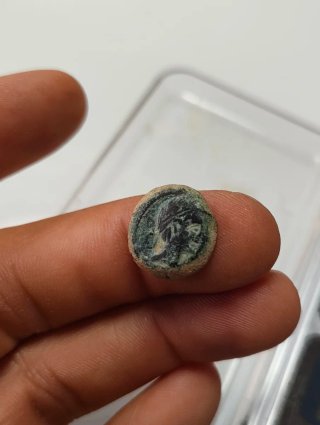 Moneda Ibera Castulo Jaen Antigua
