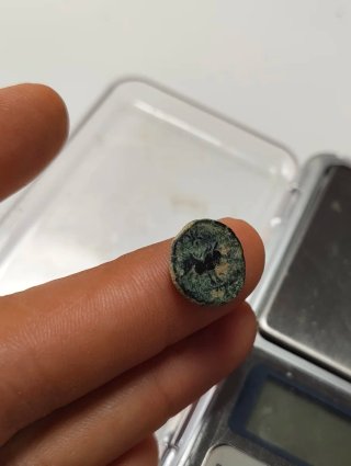 Moneda Ibera Castulo Jaen Antigua
