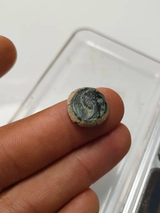 Moneda Ibera Castulo Jaen Antigua