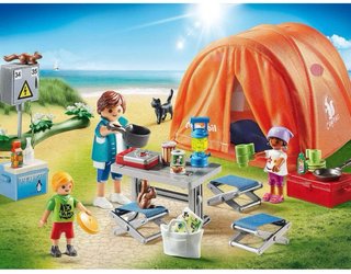 Playmobil Camping 70089 - Familia y Diversión