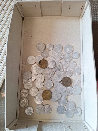 Lote de monedas antiguas