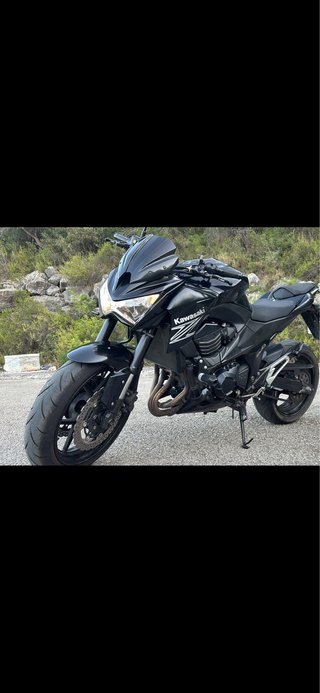 26 KM!!! Kawasaki Z800e All-Black Edition