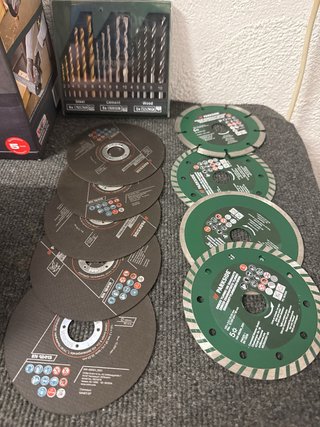 Pack 2 Parkside 20V: Taladro y Amoladora