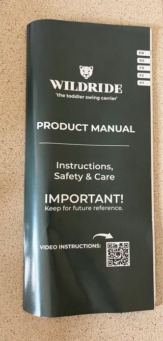 Portabebés Wildride gris
