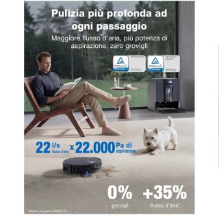 ECOVACS X12 OMNICYCLONE Robot Aspirapolvere