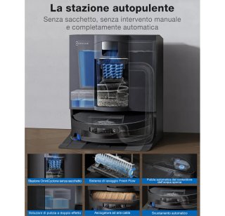 ECOVACS X12 OMNICYCLONE Robot Aspirapolvere
