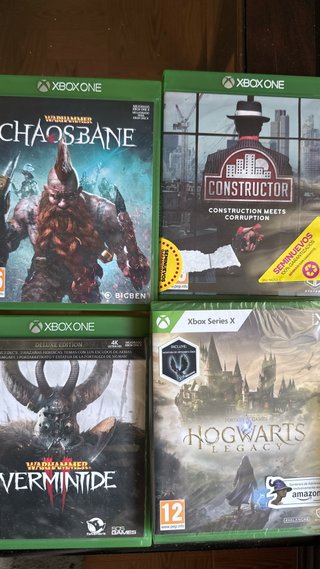 Xbox Series X + mandos + juegos