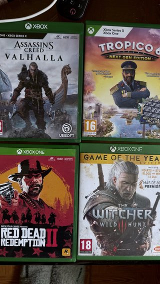 Xbox Series X + mandos + juegos