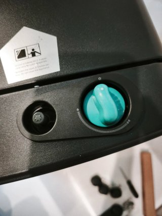 Estufa de gas Cecotec llama azul