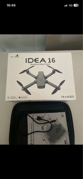 Drone IDEA 16 con telecamera grigio