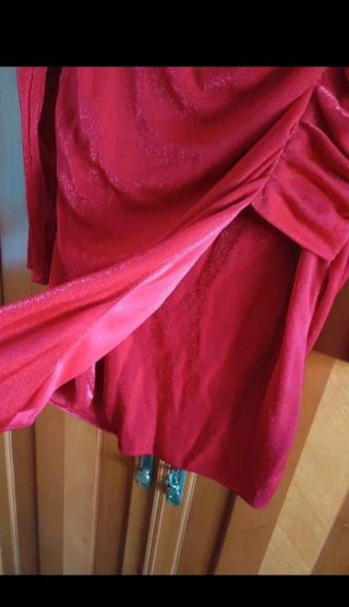 Vestido Bershka Rojo Talla XL