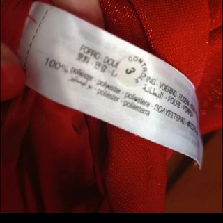 Vestido Bershka Rojo Talla XL