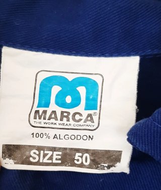 Mono de trabajo MARCA 100% algodón