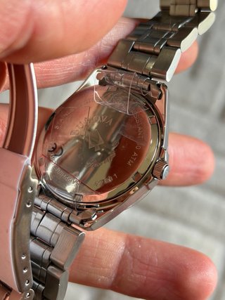 Orologio Bulova WR100 Quarzo Uomo Argento Bianco N