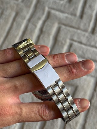 Orologio Bulova WR100 Quarzo Uomo Argento Bianco N