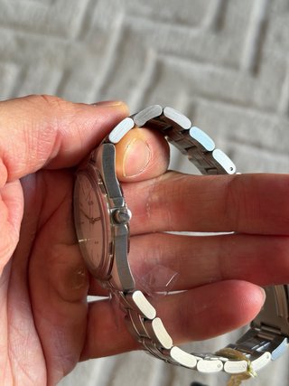 Orologio Bulova WR100 Quarzo Uomo Argento Bianco N