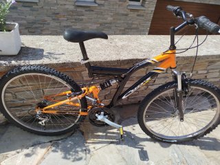 Bicicleta restaurada de montaña Cups 520 pro.