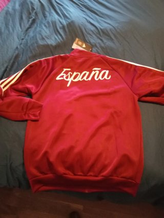 Chándal Adidas Selección Española Fútbol 2026. Roj